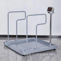 Portable medical wheelchair weighing scale